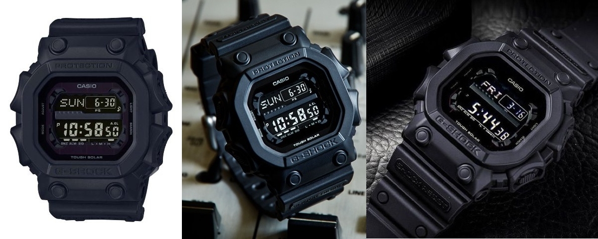 Крутой подарок мужчине - противоударные часы Casio G-Shock GX-56BB Blackout Series